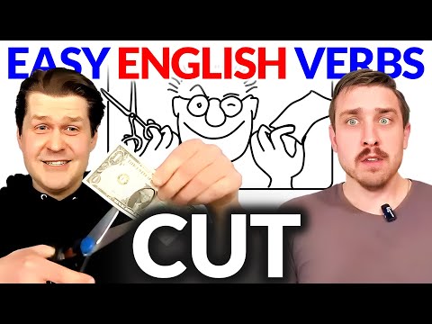 CUT ✂ Learn English Verbs | English Comprehensible Input Easy Beginner Lesson | Natural Approach