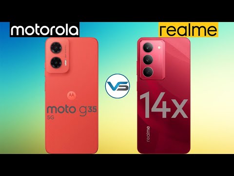 Motorola G35 5G VS Realme 14X | Realme 14X VS Motorola G35 5G