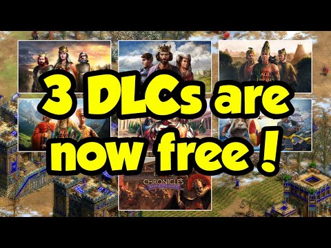 Why 3 of AoE2's DLCs are now free! (sort of)