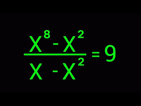 Math Olympiad | A Nice Algebra Problem | How to solve for X in this Problem ?