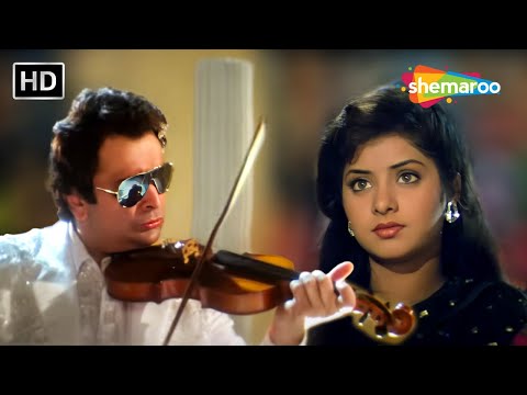 सोचेंगे तुम्हें प्यार करे के नहीं | Sochenge Tumhe Pyaar | Deewana(1992) | Rishi Kapoor,Divya Bharti