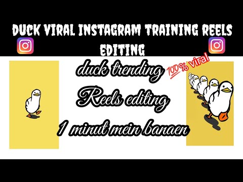 life goes on & on instagram reel tutorial | instagram duck trend Tutorial | duck walk viral reels