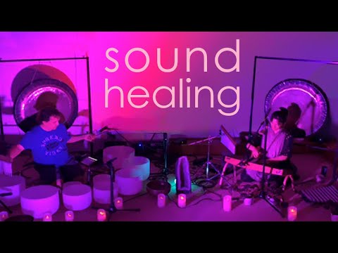 432Hz - Crystal Singing Bowl Sound Healing Sound Bath (4K, No Talking) -Crystal Bowls and Gong