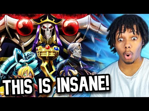 First Time Reaction To All OVERLORD Openings (1-4)