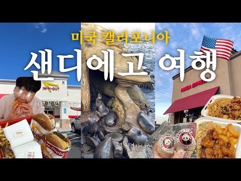 🇺🇸 미국 샌디에고 여행지 추천 🌴 라호야코브, 판다익스프레스, 인앤아웃, 프리미엄아울렛 | 에어프레미아 후기✈️ | 나의 두번째 미국 여행기