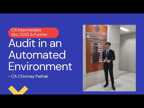 CA Inter Chp 6 - Audit in an Automated Environment #cainter #caintermediate #audit #auditor