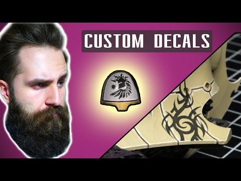 Create Your Own CUSTOM Decals and Apply Them PERFECTLY | Applying Transfer Sheets