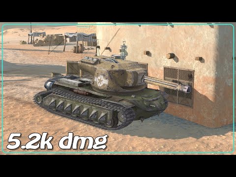 Annihilator • 7 frags • 5.2k dmg • WoT Blitz