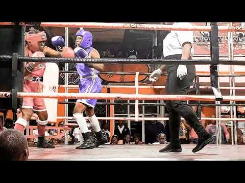 MustWatch female bout,University of Pain's Grace Nankinga (blu) outclass Lukanga's Maria Nasali(red)