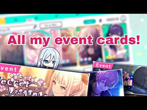 All my cards! (by events) || Project Sekai ||