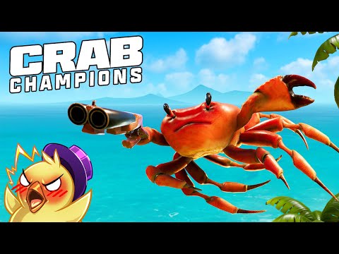 Crab Champions | IS IT REALLY THE NEW RISK OF RAIN?! | First Impressions & Gameplay Showcase