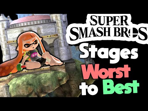 Ranking Every Stage in Super Smash Bros