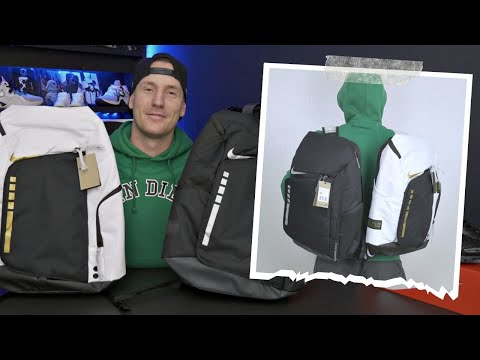 Unboxing/Reviewing The Nike Hoops Elite Backpack White And Black Edition