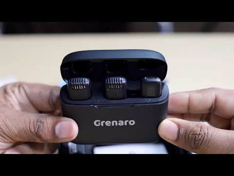 Grenaro Dual Channel Mic | GRENARO vlogging wireless Mic Unboxing and Review