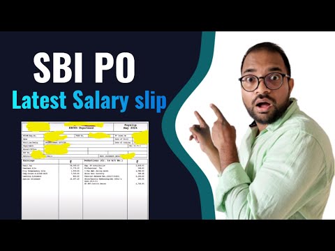 SBI PO Salary after 12th Bipartite | New Joinee Latest Salary slip 2024