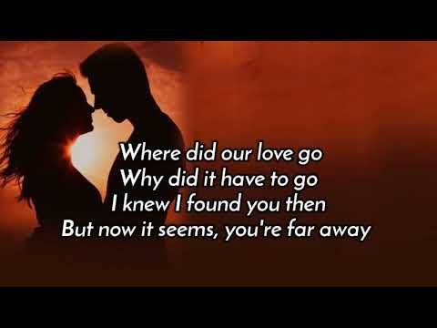 WHERE DID OUR LOVE GO [lyrics] By: Rico J. Puno