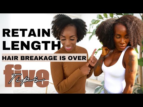 STOP your hair from BREAKING | How to retain length Natural Hair