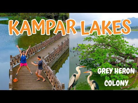 Drone Adventure: Flying Above KAMPAR Lakes to Capture its Majestic Beauty