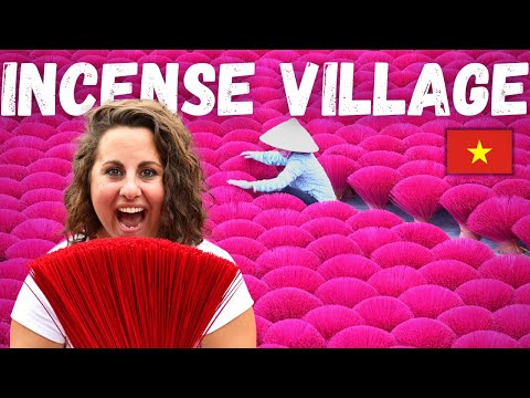 Can’t Miss This UNIQUE DAY TOUR VIETNAM | Incense Village (Quảng Phú Cầu)