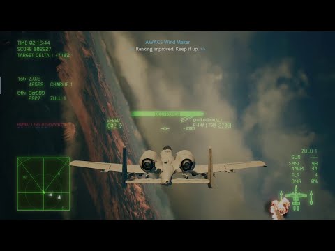 Ace Combat 7: Skies Unknown-With DLC-PC[GP26] "A-10 Gets a kill in FFA and off the bottom!"