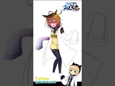 【おえかき】ウマ娘/アグネスタキオン描いてみた #shorts