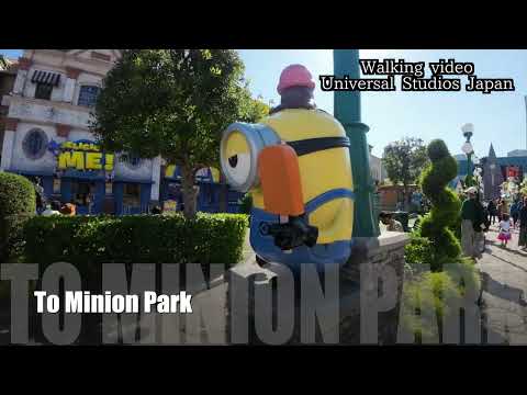 October 2022　Universal Studios Japan Walking Video #USJ #osaka #Japan