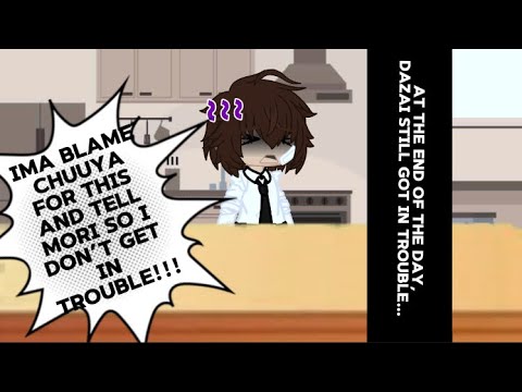 🍪Dazai tries to bake cookies!🍪 || GC Skit || Bsd || Dazai! ||