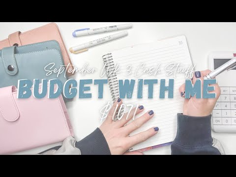 Budget With Me $1071 | Sept Wk 3 Money | Zero Based Budget