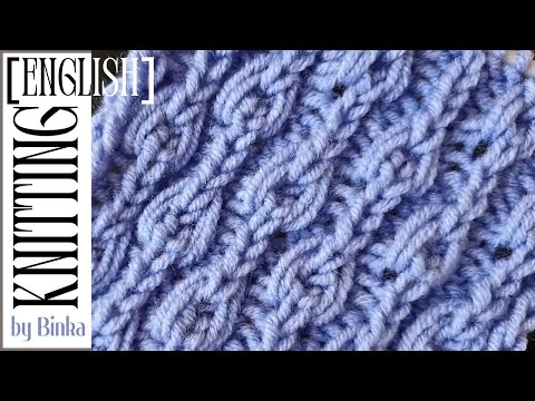 [English] Special and unusual knitting pattern. How to knit.