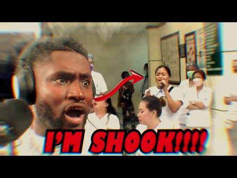 I'M IN DISBELIEF! FILIPINA Nursing Student Singing “Rise Up” At The Hospital!!!! (REACTION)