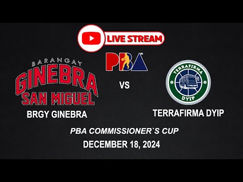 LIVE NOW! BRGY GINEBRA vs TERRAFIRMA DYIP | PBASeason49 | December 18, 2024|NBA2K24 Simulation Only