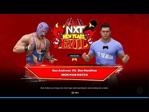 AWA NEW YEARS EVIL PPV: Ben Hamilton vs Ben Andrews