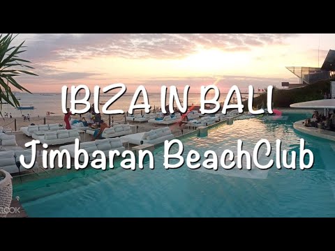 【バリ島　ビーチクラブ】IBIZA IN BALI 🌺 【Jimbaran】🌺【Beachclub】