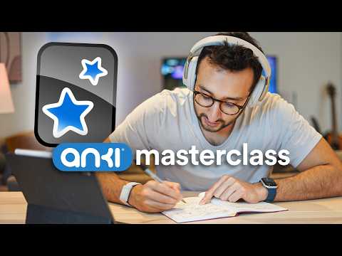 How to Study for Exams with Flashcards (Anki Masterclass)