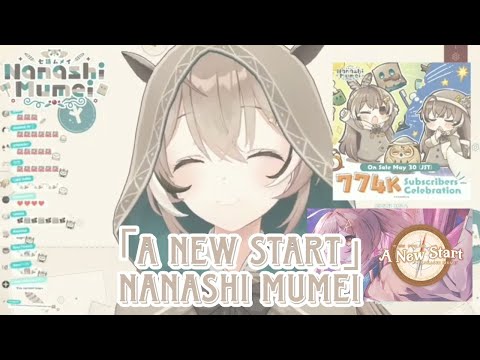 Nanashi Mumei「A New Start」Acoustic Ver. Original Song