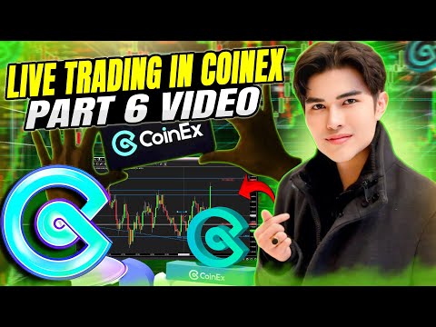 COINEX LIVE TRADING TUTORIAL - SECRET STRATEGIES $CET