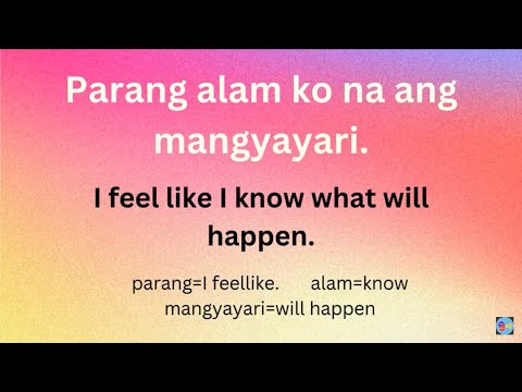 LISTEN AND REPEAT TAGALOG ENGLISH PRACTICE FOR 20 MINUTES