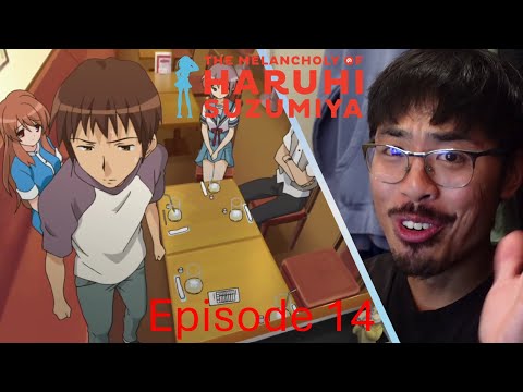 I Would Go Insane! The Melancholy of Haruhi Suzumiya Episode 14 Reaction