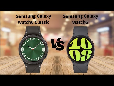 Samsung Galaxy Watch6 Classic vs Samsung Galaxy Watch6