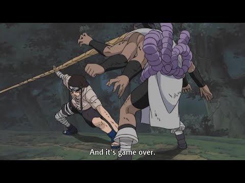 NEJI HYUGA FIGHTS AGAINST KIDOMARU