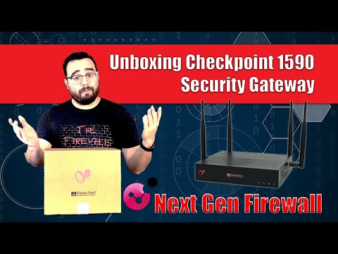 Checkpoint 1590 NGFW Unboxing