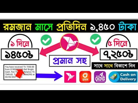 প্রতিদিন ইনকাম ১০০০-১৫০০ টাকা ২০২৪ ৷  online income. online income bd payment bKash.