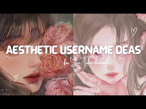 ⋆Aesthetic username ideas for YouTube Channels  ִֶָ ✩🌸｡🩷⋆🍡☾