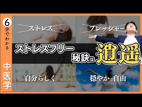 【ストレスフリー】中医学の「逍遥」とは？｜穏やかで自由な心【9割が知らない中医学】