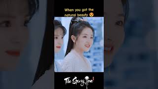 When you got the natural beauty🥰 | YOUKU COSTUME  #星落凝成糖 #thestarrylove #youku #shorts #陈星旭 #李兰迪