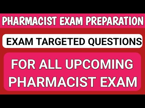 Pharmacist exam preparation | MP | HSSC | MPPEB | OSSSC | PMC | RRB | Z.P. exam questions