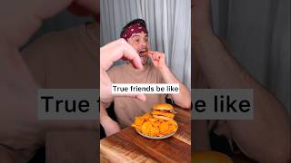 How to share BURGER like a true friend?😎❤️🍔| CHEFKOUDY