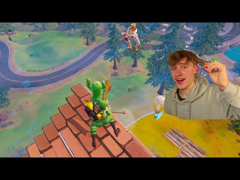 Fortnite DUBS + Picking My Loot with Throwing Darts!