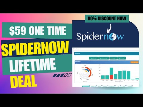 💥SpiderNow Lifetime Deal | Ultimate Tool to Boost Your Website's Speed | $59 Lifetime Deal | 80% Now