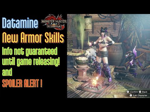 MHRSB - New Armor Skills from Datamining